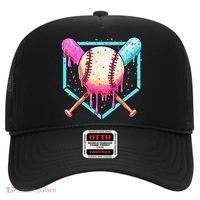 Baseball Cuteping Ice Cream Cute Baseball Season Gift Hat thumb 0