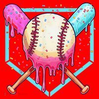 Baseball Cuteping Ice Cream Cute Baseball Season Gift Santa Hat thumb 1