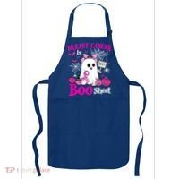 Breast Cancer Is Boo Sheet Halloween Breast Cancer Awareness Apron thumb 0