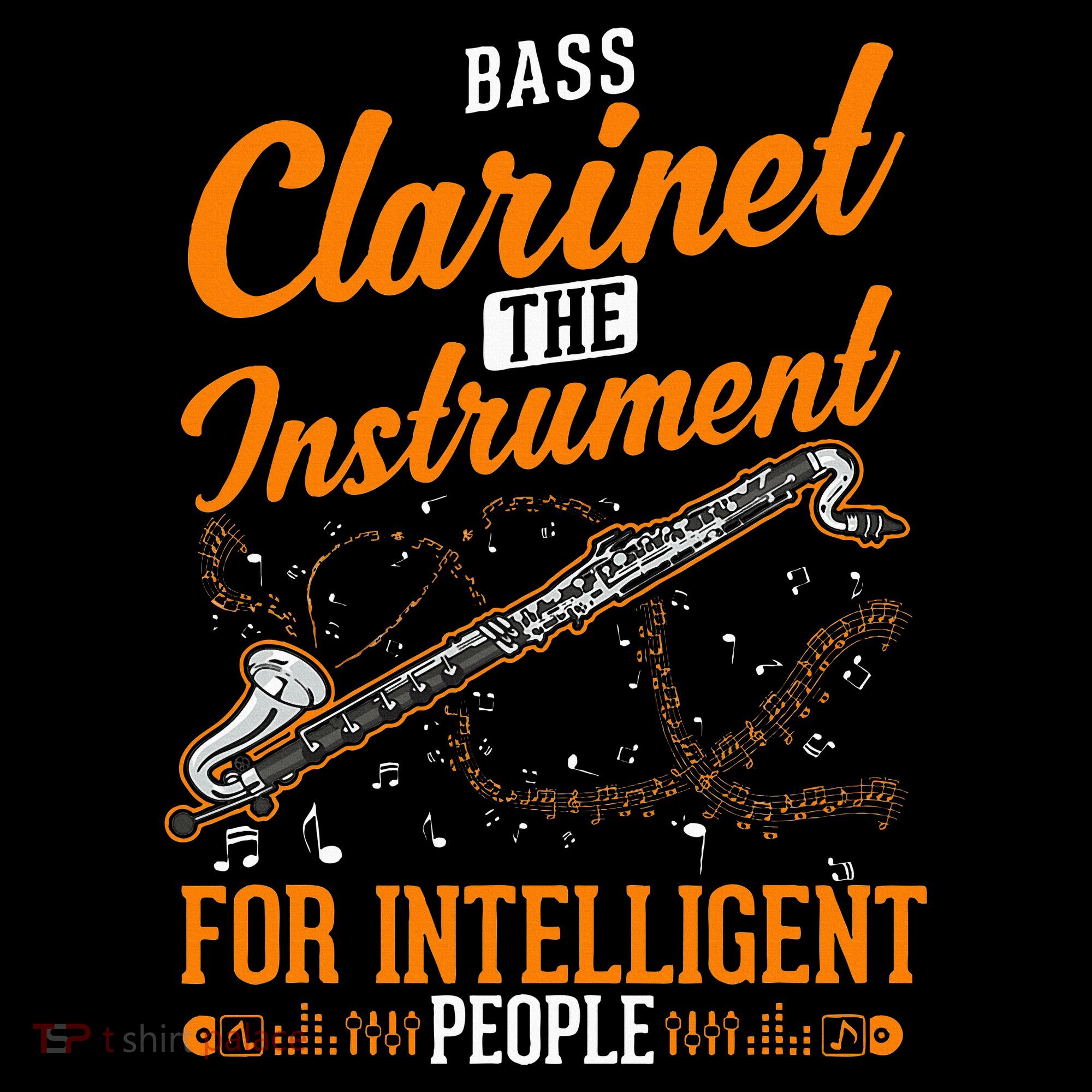Bass Clarinet Instrument For Intelligent People Stripe Pom Pom Beanie