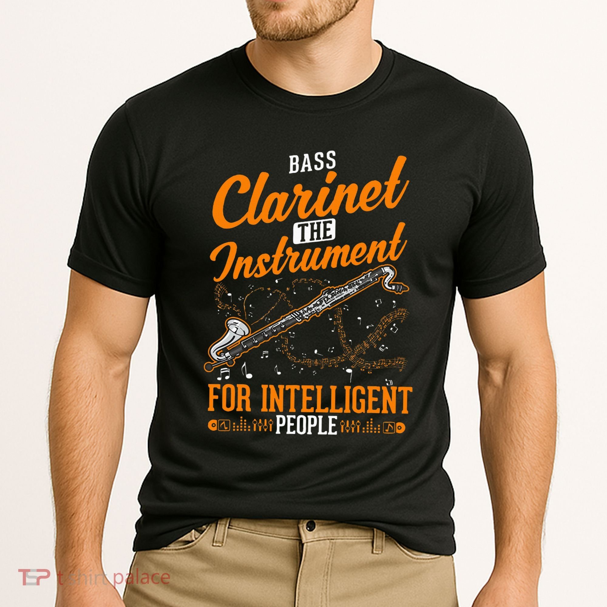 Bass Clarinet Instrument For Intelligent People Cooling Performance Crew T-Shirt