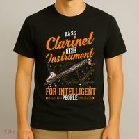 Bass Clarinet Instrument For Intelligent People T-Shirt thumb 3