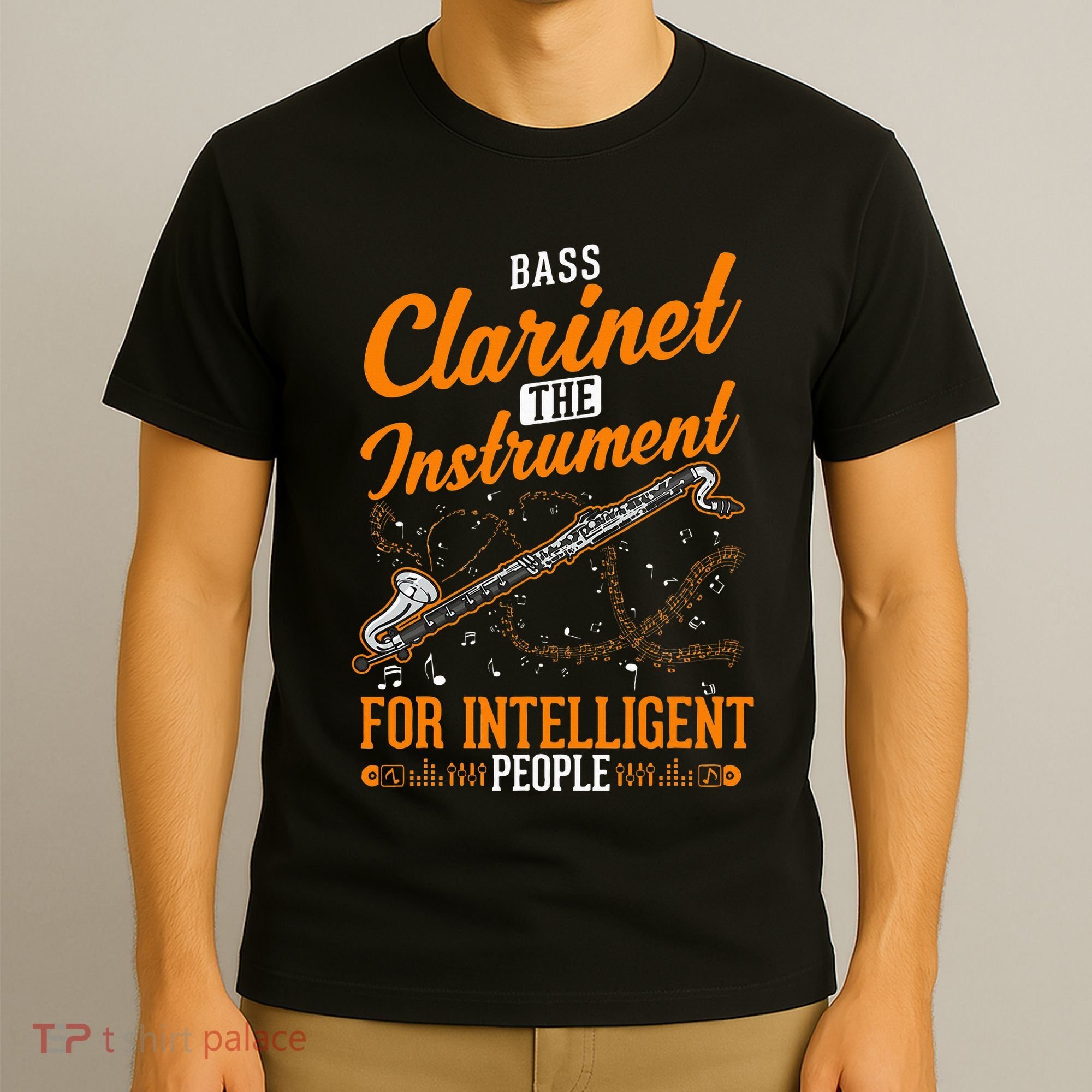 Bass Clarinet Instrument For Intelligent People T-Shirt