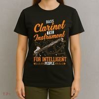 Bass Clarinet Instrument For Intelligent People T-Shirt thumb 4