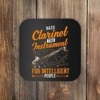 Bass Clarinet Instrument For Intelligent People Coaster thumb 0
