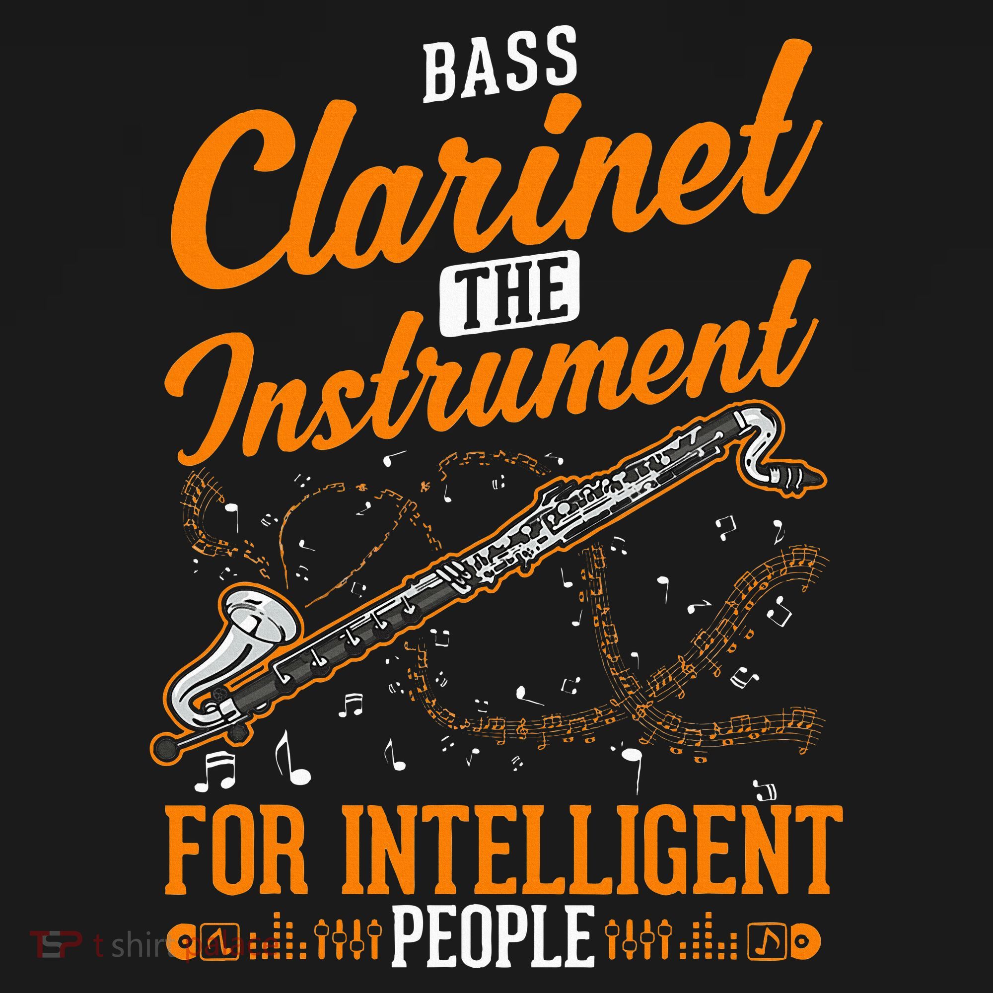 Bass Clarinet Instrument For Intelligent People Women's Hoodie