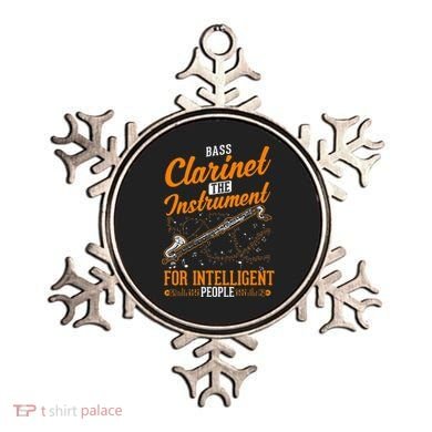 Bass Clarinet Instrument For Intelligent People Ornament