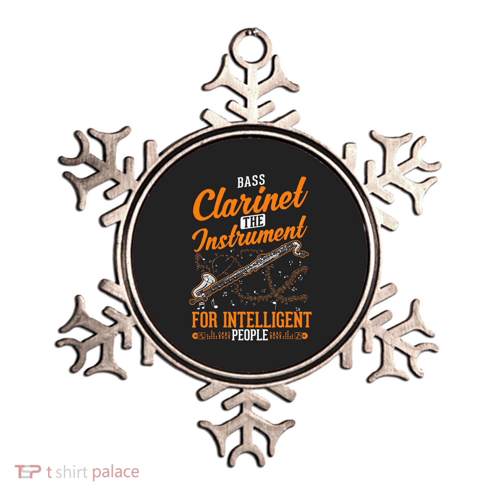Bass Clarinet Instrument For Intelligent People Ornament