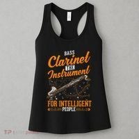 Bass Clarinet Instrument For Intelligent People Women's Tank Top thumb 3