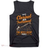 Bass Clarinet Instrument For Intelligent People Tank Top thumb 0