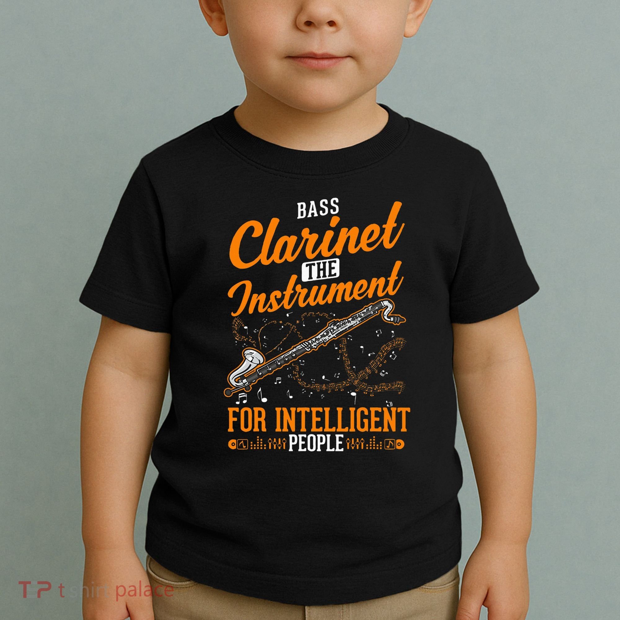 Bass Clarinet Instrument For Intelligent People Toddler T-Shirt