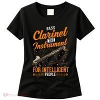 Bass Clarinet Instrument For Intelligent People Women's T-Shirt thumb 0