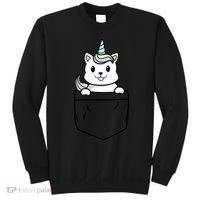 Baby Caticorn In Pocket Sweatshirt thumb 0