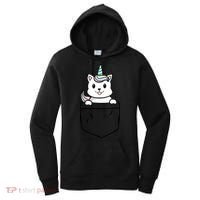 Baby Caticorn In Pocket Women's Hoodie thumb 0
