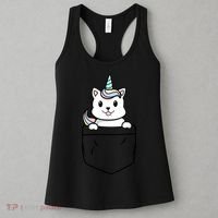 Baby Caticorn In Pocket Women's Tank Top thumb 3