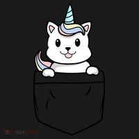 Baby Caticorn In Pocket Visor thumb 3