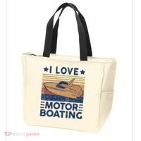 Boat Captain I Love Motorboating Motorboating Tote Bag thumb 3