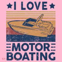 Boat Captain I Love Motorboating Motorboating Coaster thumb 2