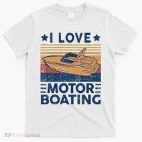 Boat Captain I Love Motorboating Motorboating T-Shirt thumb 0