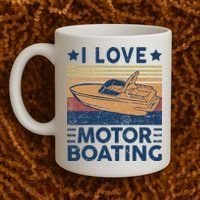 Boat Captain I Love Motorboating Motorboating Coffee Mug thumb 2