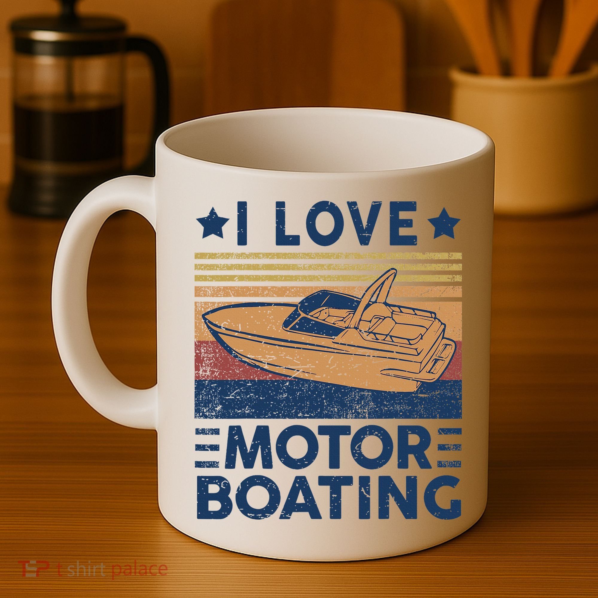 Boat Captain I Love Motorboating Motorboating Coffee Mug