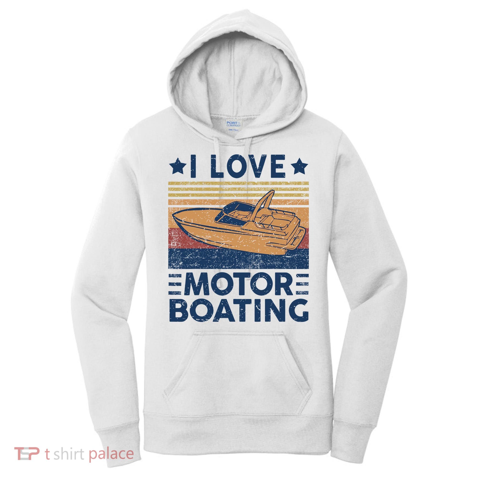 Boat Captain I Love Motorboating Motorboating Women's Hoodie