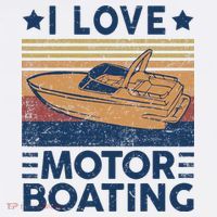 Boat Captain I Love Motorboating Motorboating Women's Hoodie thumb 2