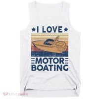 Boat Captain I Love Motorboating Motorboating Tank Top thumb 0