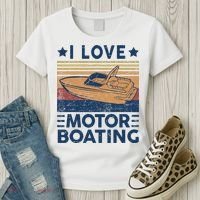 Boat Captain I Love Motorboating Motorboating Women's T-Shirt thumb 3