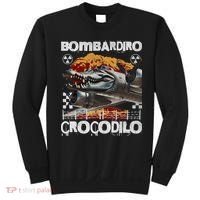 Bombardiro Crocodilo - Italian Brainrot Meme  Sweatshirt thumb 0