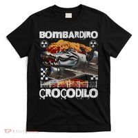Bombardiro Crocodilo - Italian Brainrot Meme  T-Shirt thumb 0