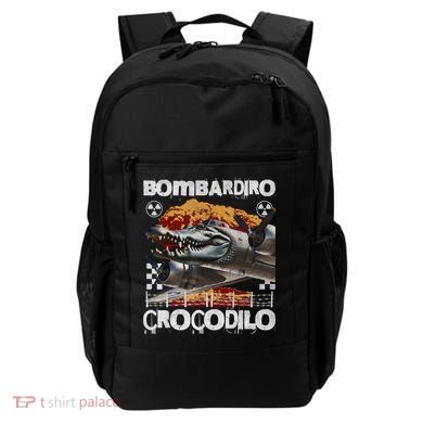 Bombardiro Crocodilo - Italian Brainrot Meme  Backpack