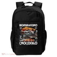 Bombardiro Crocodilo - Italian Brainrot Meme  Backpack thumb 0