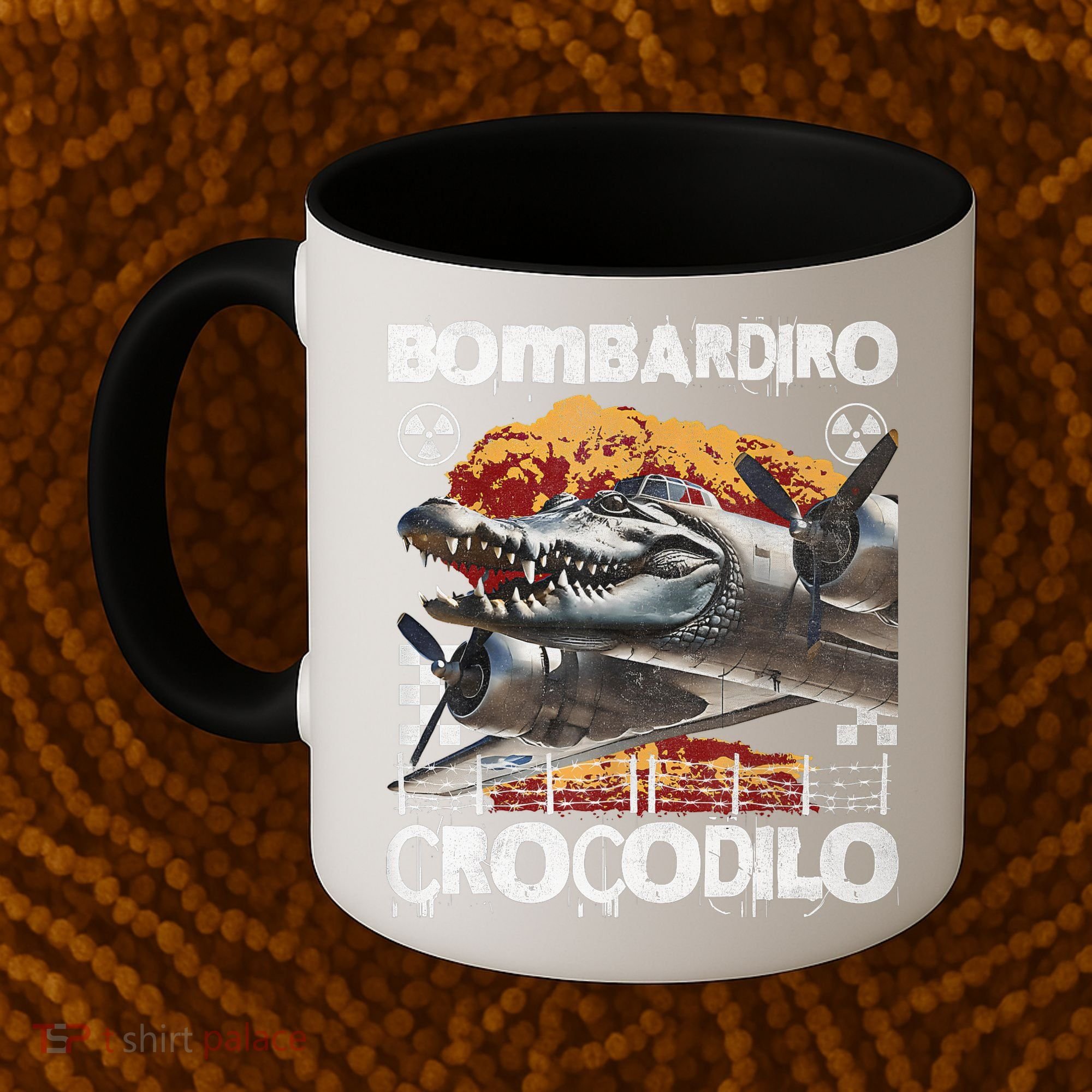Bombardiro Crocodilo - Italian Brainrot Meme  Coffee Mug