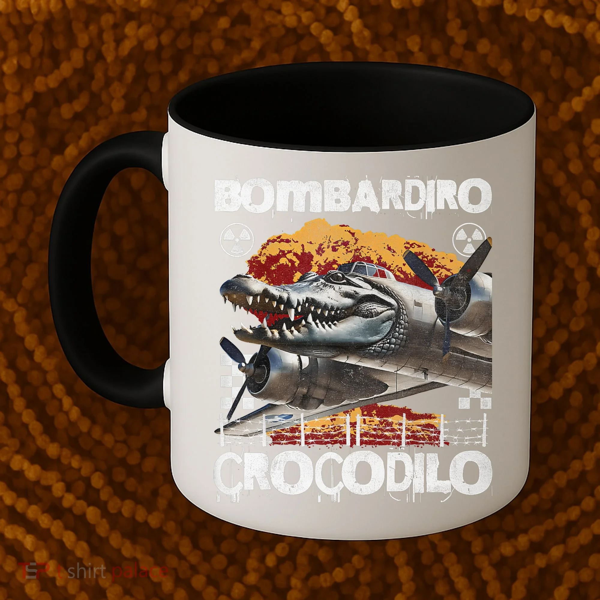Bombardiro Crocodilo - Italian Brainrot Meme  Coffee Mug
