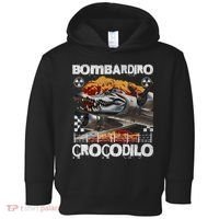 Bombardiro Crocodilo - Italian Brainrot Meme  Toddler Hoodie thumb 0