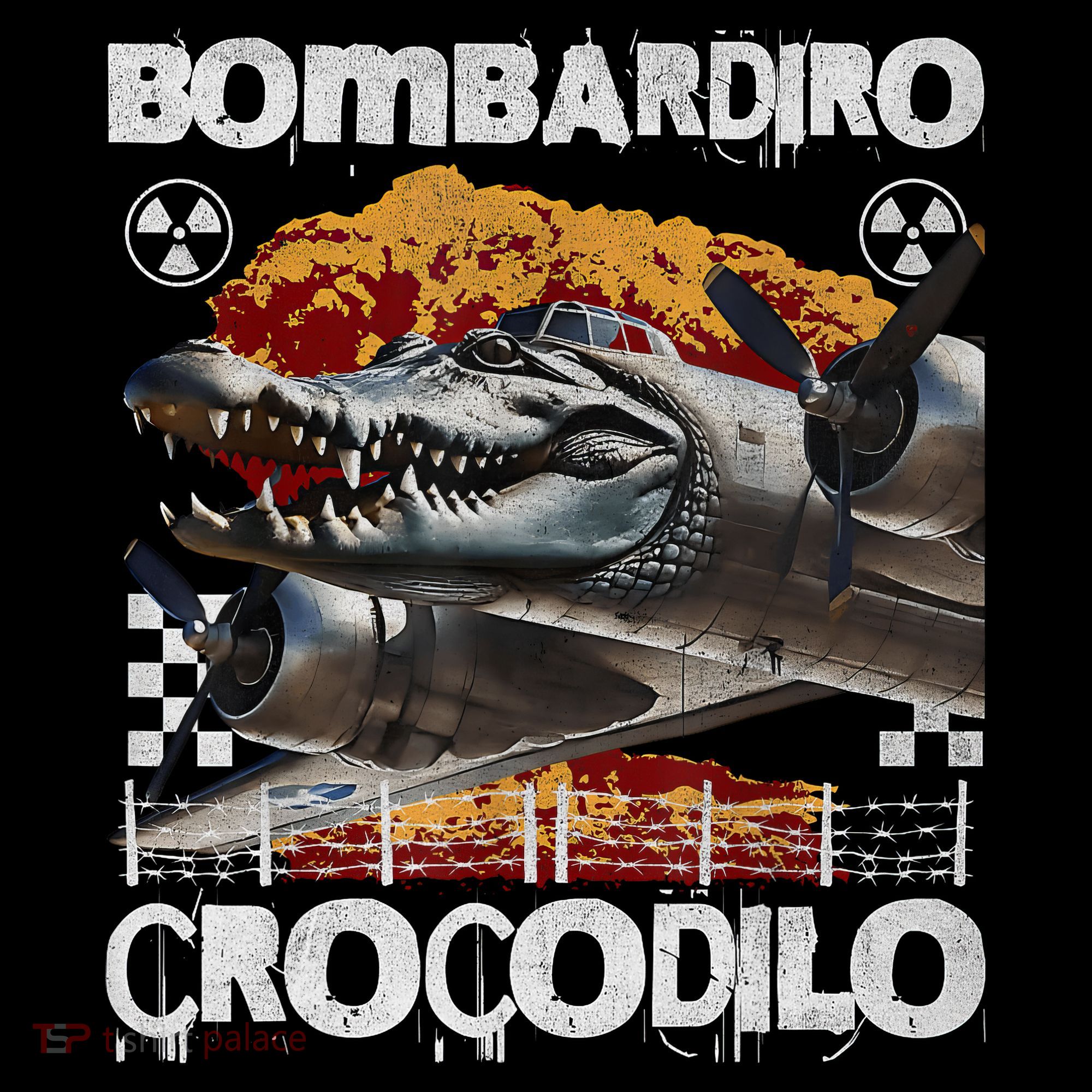Bombardiro Crocodilo - Italian Brainrot Meme  Visor