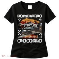 Bombardiro Crocodilo - Italian Brainrot Meme  Women's T-Shirt thumb 0