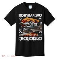 Bombardiro Crocodilo - Italian Brainrot Meme  Kids T-Shirt thumb 0