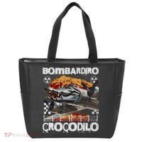 Bombardiro Crocodilo - Italian Brainrot Meme  Tote Bag thumb 0