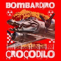 Bombardiro Crocodilo - Italian Brainrot Meme  Santa Hat thumb 1