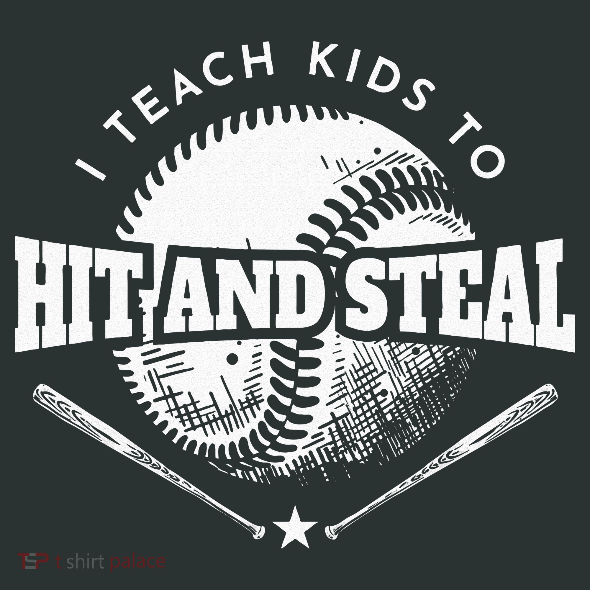 Baseball Coach I Teach Kids To Hit And Steal Infant Baby Jersey Bodysuit