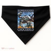 Bombardiro Crocodilo - Italian Brainrot Meme USA-Made Doggie Bandana thumb 0