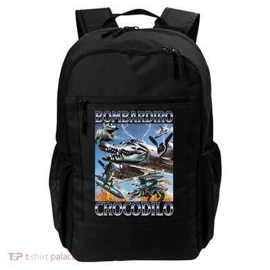 Bombardiro Crocodilo - Italian Brainrot Meme Backpack