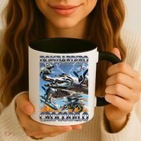 Bombardiro Crocodilo - Italian Brainrot Meme Coffee Mug thumb 3