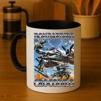 Bombardiro Crocodilo - Italian Brainrot Meme Coffee Mug thumb 4