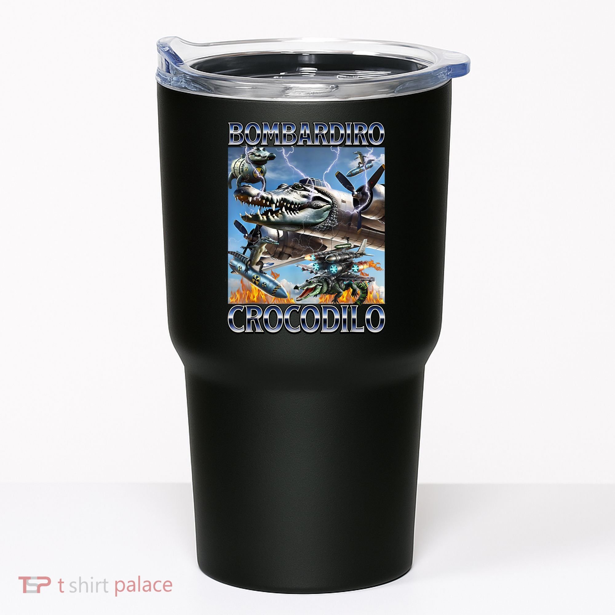 Bombardiro Crocodilo - Italian Brainrot Meme Tumbler