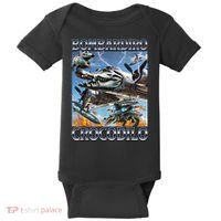 Bombardiro Crocodilo - Italian Brainrot Meme Baby Bodysuit thumb 0