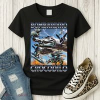 Bombardiro Crocodilo - Italian Brainrot Meme Women's T-Shirt thumb 3
