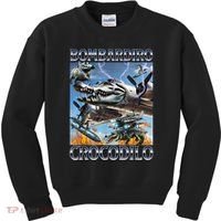 Bombardiro Crocodilo - Italian Brainrot Meme Kids Sweatshirt thumb 0